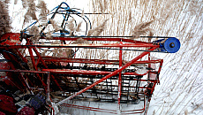 Zimowe żniwa na Zalewie Wiślanym Zimowe żniwa na Zalewie Wiślanym